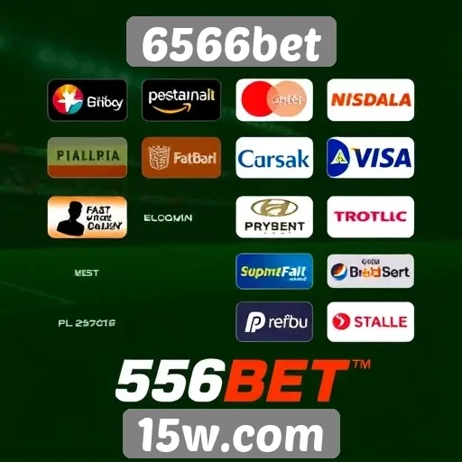 Métodos de pagamento disponíveis na plataforma 6566bet